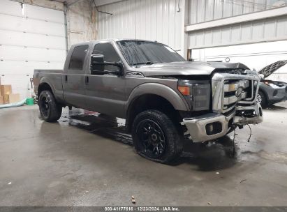 2013 FORD F-250 LARIAT Gray  Diesel 1FT7W2BT3DEA23572 photo #1