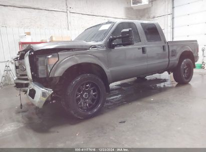 2013 FORD F-250 LARIAT Gray  Diesel 1FT7W2BT3DEA23572 photo #3