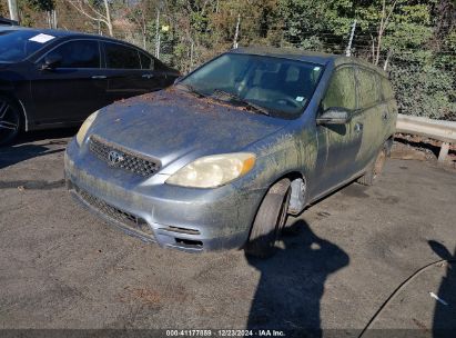 2004 TOYOTA MATRIX STANDARD Blue  Gasoline 2T1KR32E84C304553 photo #3