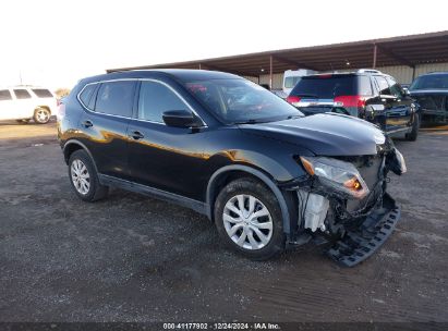 2016 NISSAN ROGUE S Black  Gasoline JN8AT2MT2GW015560 photo #1