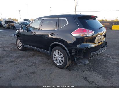 2016 NISSAN ROGUE S Black  Gasoline JN8AT2MT2GW015560 photo #4