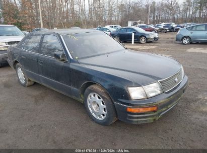 1996 LEXUS LS 400 Black  Gasoline JT8BH22F5T0059935 photo #1