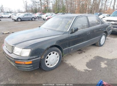 1996 LEXUS LS 400 Black  Gasoline JT8BH22F5T0059935 photo #3