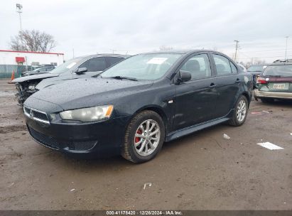 2011 MITSUBISHI LANCER ES Black  Gasoline JA32U2FU8BU001880 photo #3