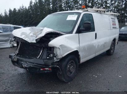 2007 GMC SAVANA WORK VAN White  Gasoline 1GTGG25V571180476 photo #3