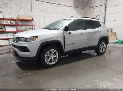 2024 JEEP COMPASS LATITUDE 4X4 Silver  Gasoline 3C4NJDBN8RT117912 photo #3