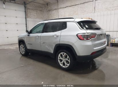 2024 JEEP COMPASS LATITUDE 4X4 Silver  Gasoline 3C4NJDBN8RT117912 photo #4