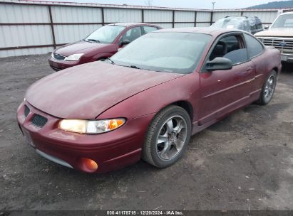 2000 PONTIAC GRAND PRIX GTP Burgundy  Gasoline 1G2WR1211YF253708 photo #3