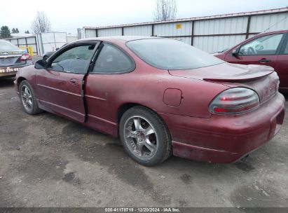 2000 PONTIAC GRAND PRIX GTP Burgundy  Gasoline 1G2WR1211YF253708 photo #4