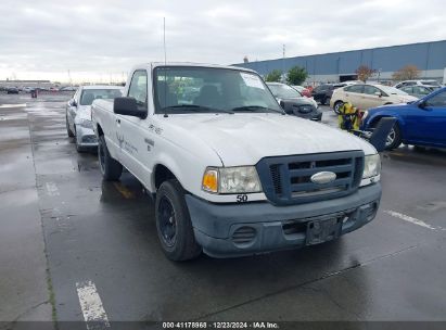 2009 FORD RANGER XL White  Gasoline 1FTYR10DX9PA23730 photo #1