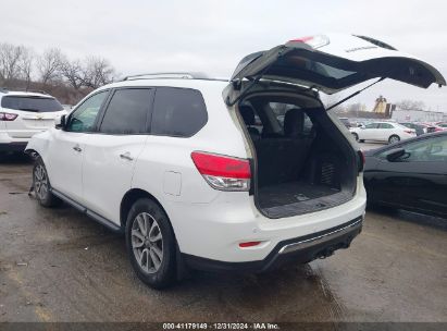 2014 NISSAN PATHFINDER SV White  Gasoline 5N1AR2MM4EC602548 photo #4