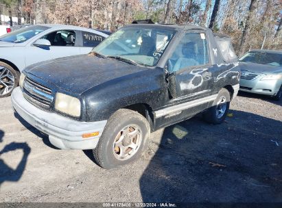 2001 CHEVROLET TRACKER Black  Gasoline 2CNBE18C516914831 photo #3