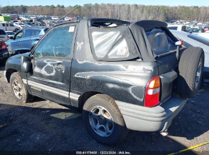 2001 CHEVROLET TRACKER Black  Gasoline 2CNBE18C516914831 photo #4