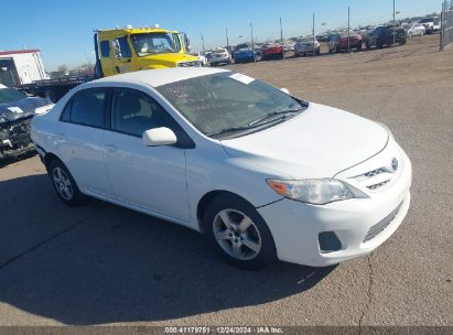 2011 TOYOTA COROLLA LE White  Gasoline JTDBU4EE0B9131694 photo #1