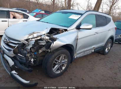 2018 HYUNDAI SANTA FE SPORT 2.4L Silver  Gasoline 5XYZU3LB4JG545981 photo #3