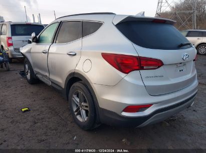 2018 HYUNDAI SANTA FE SPORT 2.4L Silver  Gasoline 5XYZU3LB4JG545981 photo #4