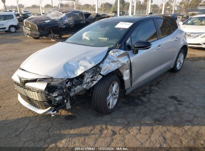 2021 TOYOTA COROLLA SE Silver  Gasoline JTNB4MBE8M3145946 photo #3