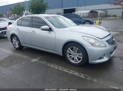 2013 INFINITI G37 JOURNEY Silver  Gasoline JN1CV6AP7DM713024 photo #1