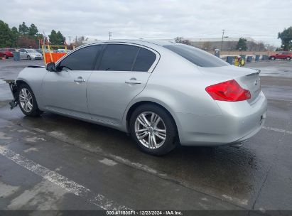 2013 INFINITI G37 JOURNEY Silver  Gasoline JN1CV6AP7DM713024 photo #4