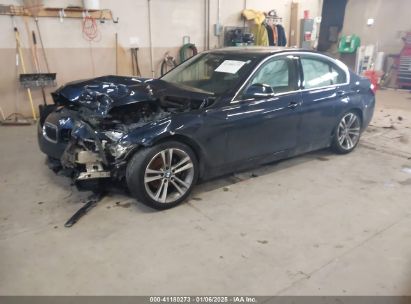 2017 BMW 330I XDRIVE Blue  Gasoline WBA8D9G35HNU63730 photo #3