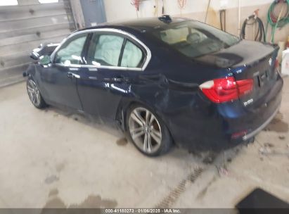 2017 BMW 330I XDRIVE Blue  Gasoline WBA8D9G35HNU63730 photo #4