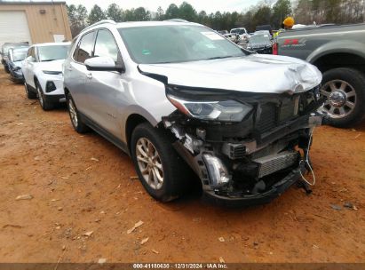 2018 CHEVROLET EQUINOX LT Silver  Gasoline 3GNAXJEV4JS509942 photo #1