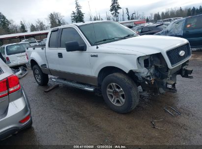 2006 FORD F-150 FX4/XLT White  Gasoline 1FTPX04516KB85253 photo #1