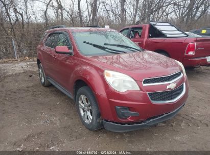 2011 CHEVROLET EQUINOX 1LT Red  Gasoline 2CNALDEC0B6203062 photo #1