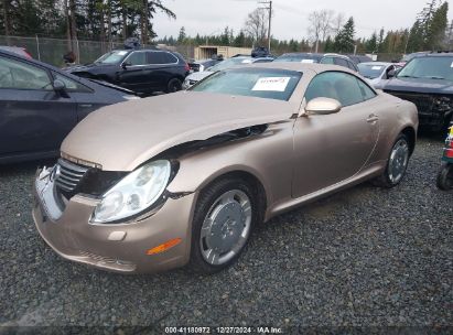 2002 LEXUS SC 430 Gold  Gasoline JTHFN48Y520016872 photo #3