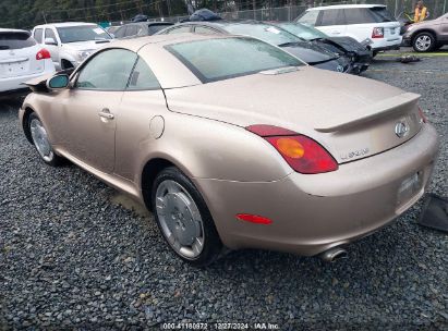 2002 LEXUS SC 430 Gold  Gasoline JTHFN48Y520016872 photo #4