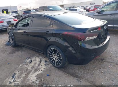 2012 HYUNDAI ELANTRA GLS Black  Gasoline 5NPDH4AE2CH072191 photo #4