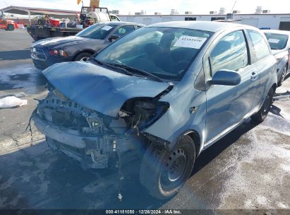 2007 TOYOTA YARIS Light Blue  Gasoline JTDJT923775078957 photo #3