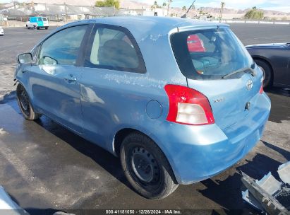 2007 TOYOTA YARIS Light Blue  Gasoline JTDJT923775078957 photo #4