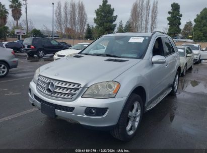 2007 MERCEDES-BENZ ML 350 4MATIC Silver  Gasoline 4JGBB86E37A236226 photo #3