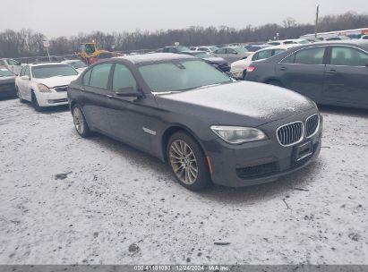 2015 BMW 750LI XDRIVE Gray  Gasoline WBAYF8C53FD654092 photo #1