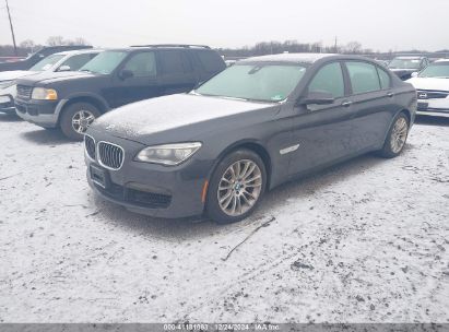 2015 BMW 750LI XDRIVE Gray  Gasoline WBAYF8C53FD654092 photo #3