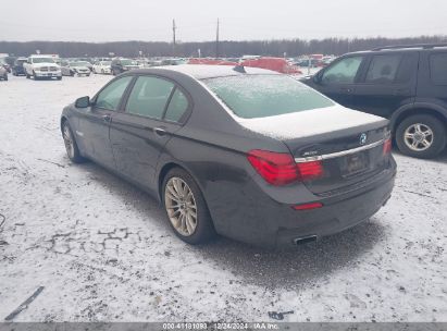 2015 BMW 750LI XDRIVE Gray  Gasoline WBAYF8C53FD654092 photo #4