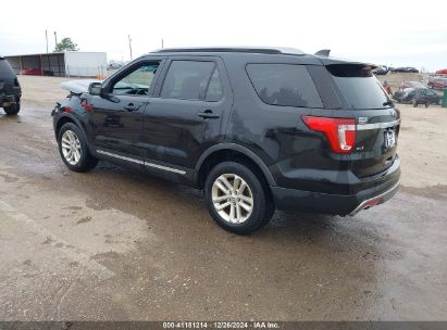 2017 FORD EXPLORER XLT Black  Gasoline 1FM5K7D88HGB43608 photo #4