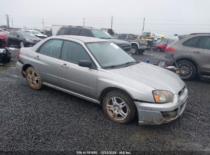 2005 SUBARU IMPREZA 2.5RS Silver  Gasoline JF1GD67545H521082 photo #1