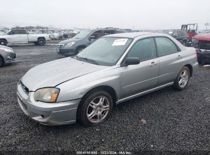 2005 SUBARU IMPREZA 2.5RS Silver  Gasoline JF1GD67545H521082 photo #3