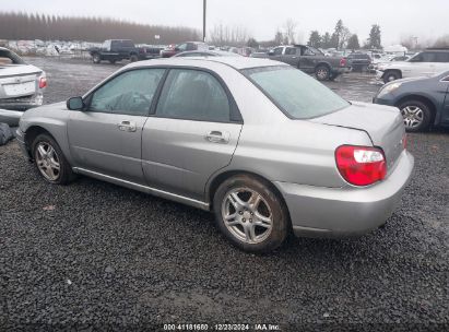 2005 SUBARU IMPREZA 2.5RS Silver  Gasoline JF1GD67545H521082 photo #4