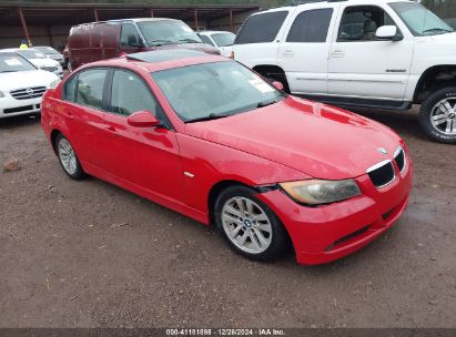 2006 BMW 325I Red sedan 4d gas WBAVB17526NK34544 photo #1