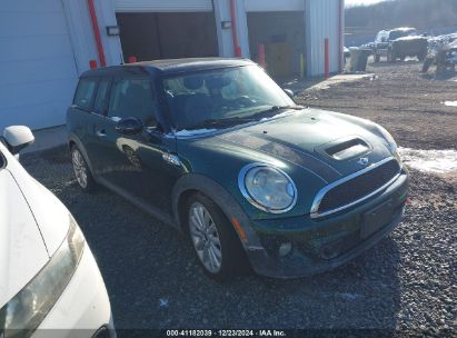 2011 MINI COOPER S CLUBMAN Green  Gasoline WMWZG3C59BTY30213 photo #1