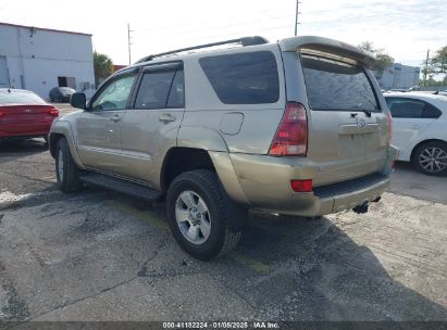 2003 TOYOTA 4RUNNER SR5 V6 Gold  Gasoline JTEBU14R330018522 photo #4