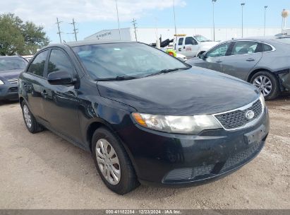 2013 KIA FORTE EX Black  Gasoline KNAFU4A20D5717204 photo #1