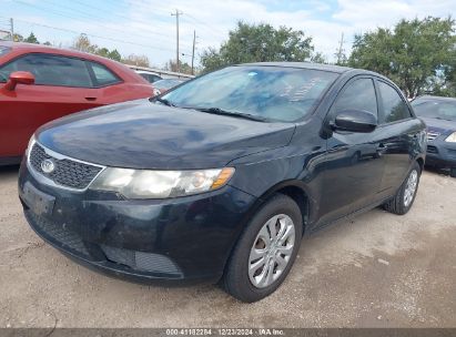 2013 KIA FORTE EX Black  Gasoline KNAFU4A20D5717204 photo #3