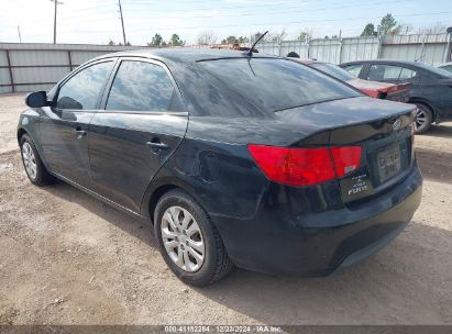 2013 KIA FORTE EX Black  Gasoline KNAFU4A20D5717204 photo #4