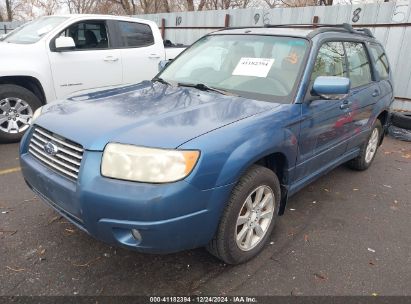 2007 SUBARU FORESTER 2.5X Blue  Gasoline JF1SG65677H707182 photo #3