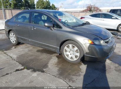 2006 HONDA CIVIC LX Gray  Gasoline 2HGFA16566H516949 photo #1