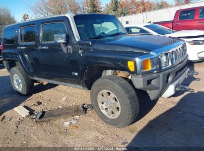 2008 HUMMER H3 SUV Black  Gasoline 5GTEN43E288186765 photo #1